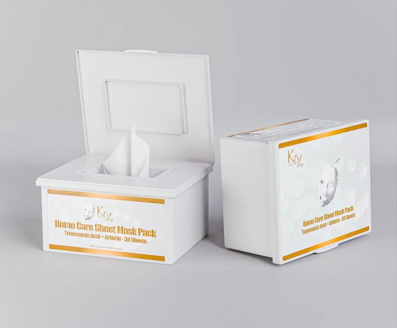 KrX Tranexamic + Arbutin Home Care Masks