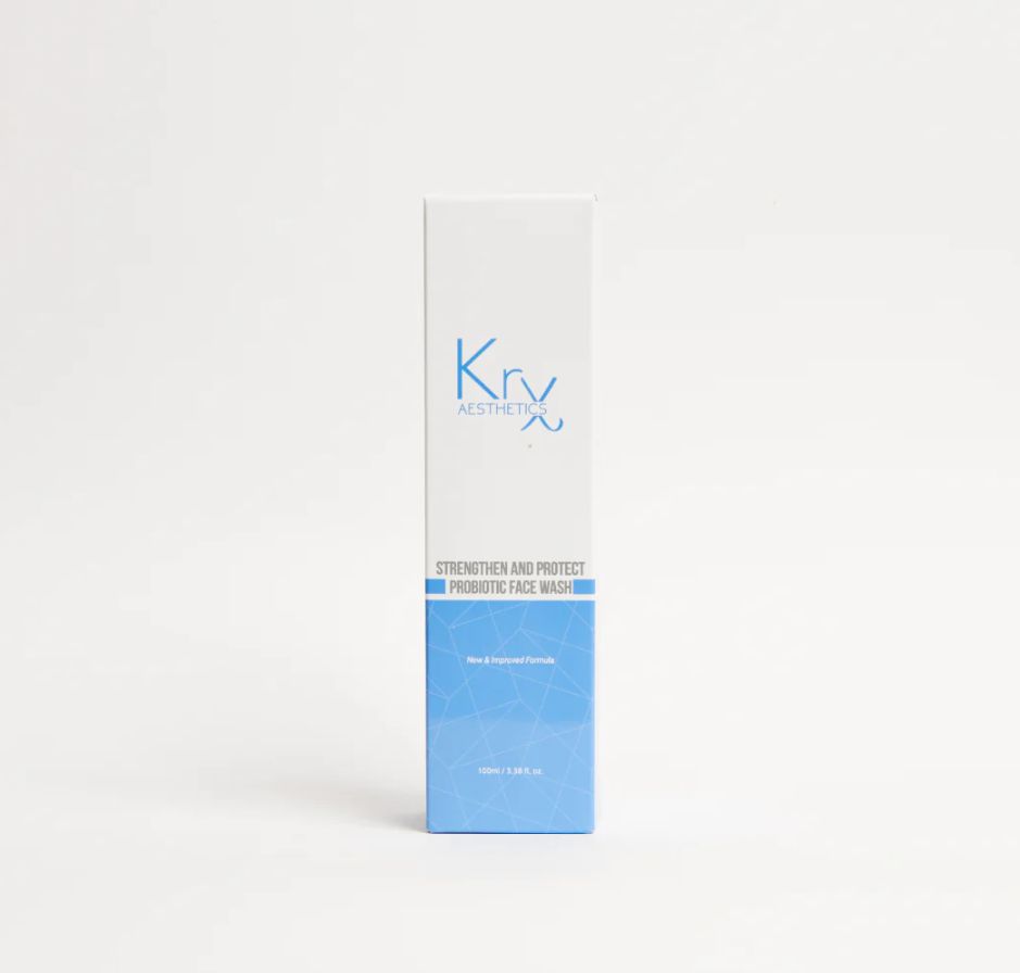 KrX Strengthen + Protect Probiotic Face Wash